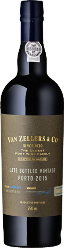 Flasche Late Bottled Vintage Port von Van Zellers & Co