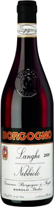 Bottle of Nebbiolo from Cantina Borgogno