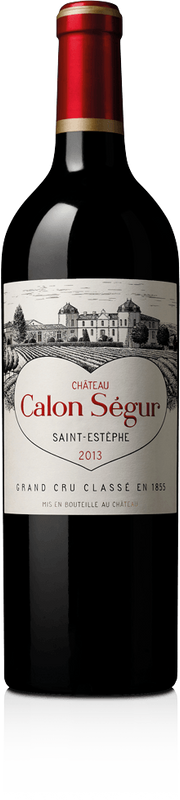 Bottiglia di Chateau Calon Segur 3e Cru Classe St-Estephe AOC di Château Calon-Ségur