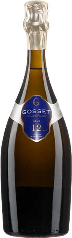 Bottle of Champagne Gosset brut 12 ans de cave a minima from Gosset