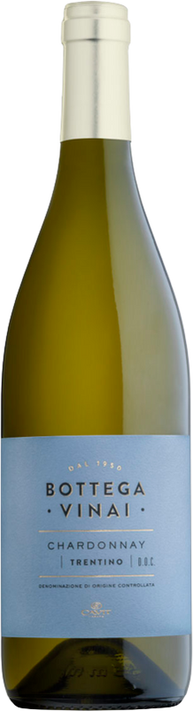 Bottle of Chardonnay Trentino DOC Bottega Vinai from Cavit