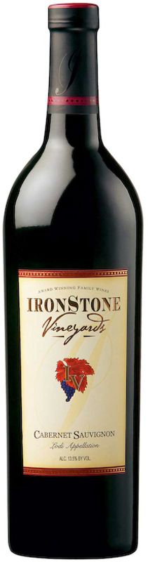 Flasche Cabernet Sauvignon Ironstone Vineyards von Ironstone Vineyards