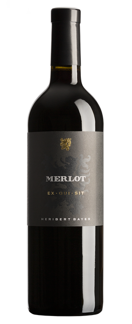 Image of Heribert Bayer Merlot Ex-Qui-Sit - 75cl - Burgenland, Österreich bei Flaschenpost.ch