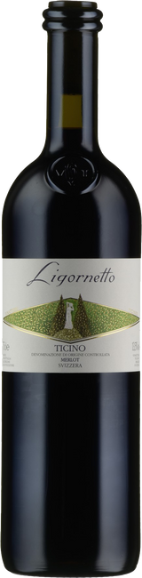 Image of Vinattieri Ticinesi Ligornetto Merlot del Ticino DOC - 75cl - Tessin, Schweiz bei Flaschenpost.ch
