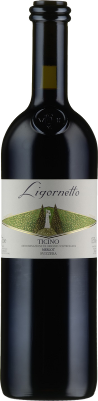 Bouteille de Ligornetto Merlot del Ticino DOC de Vinattieri