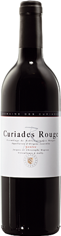 Bottle of Curiades Rouge AOC Genève from Domaine des Curiades