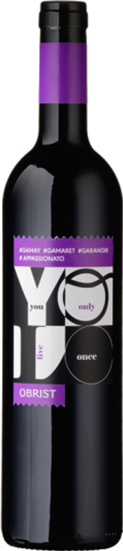 Bouteille de YOLO Appassionato, Assemblage Rouge de Obrist