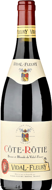 Bottle of Côte Rôtie Brune & Blonde from J. Vidal-Fleury