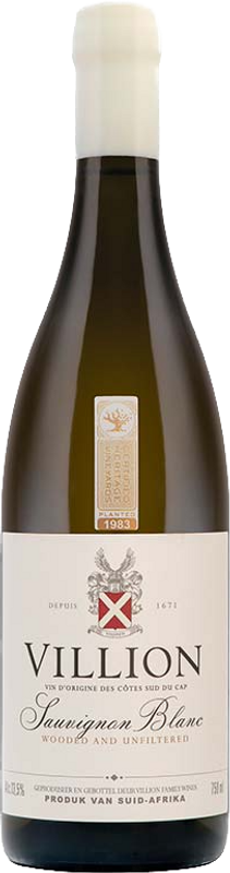 Bottle of Sauvignon Blanc from Villion
