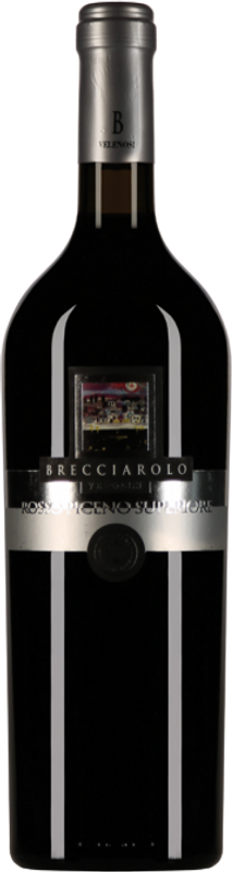 Bottiglia di Rosso Piceno Superiore Il Brecciarolo DOC di Velenosi Ercole Vitivinicola Ascoli Piceno