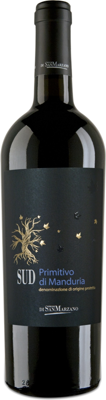 Bottle of Primitivo Manduria Sud DOC from Cantine San Marzano