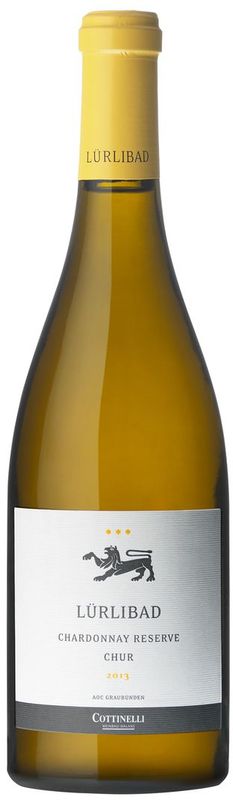 Bouteille de Lurlibad Chardonnay Reserve AOC de Cottinelli