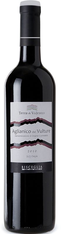 Bottle of Aglianico del Vulture DOC Terre di Vulcano from Bisceglia