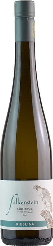Bottle of Riesling Alto Adige Val Venosta DOC from Weingut Falkenstein