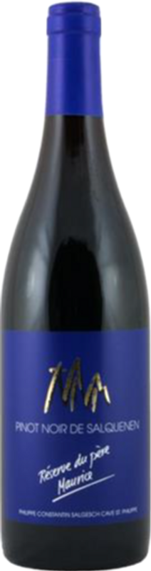 Bottiglia di Pinot Noir Salquenen Réserve Père Maurice AOC VS di Philippe Constantin