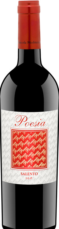 Bottle of POESIA Rosso IGP from Vinicola Mediterranea