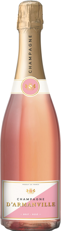 Bottle of Champagne D’Armanville Rose from Champagne D’Armanville