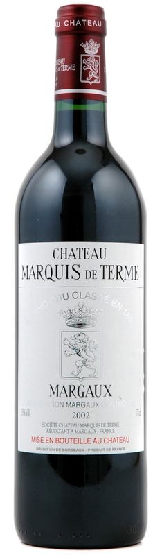 Bouteille de Chateau Marquis de Terme 4eme cru classe de Château Marquis de Terme