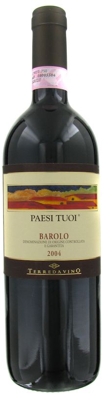 Bottle of Barolo DOCG Paesi Tuoi from Terre da Vino