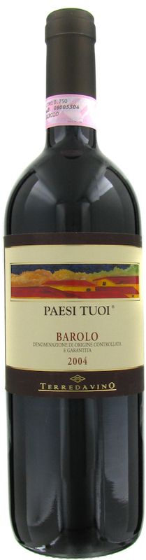 Bouteille de Barolo DOCG Paesi Tuoi de Terre da Vino