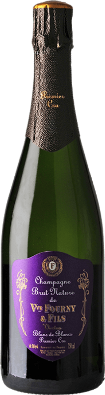 Flasche Blanc de Blancs Brut Nature 1er Cru AC von Veuve Fourny et Fils