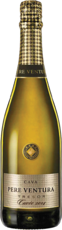 Bottiglia di Cava Pere Ventura Tresor Brut Cuvée di Cavas Pere Ventura