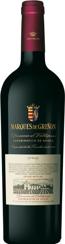 Bottiglia di Syrah Dom. de Valdepusa Toledo MdG M.O. di Dominio de Valdepusa Marqués de Griñon