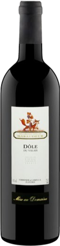Bottiglia di Grands Vins du Maraudeur Dôle AOC di Cordonier & Lamon