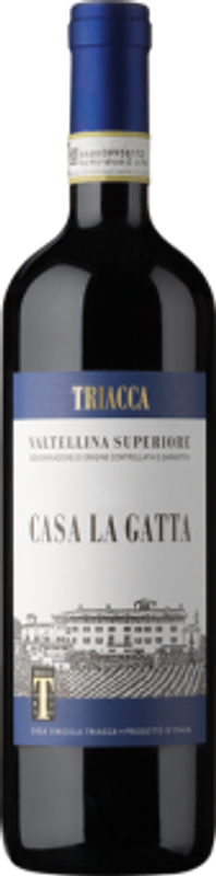 Flasche Triacca Casa la Gatta Valtellina Superiore DOCG von Triacca