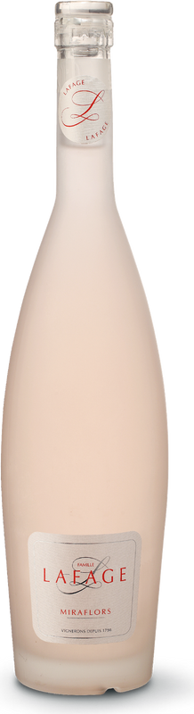 Bottiglia di Miraflors Rosé Côtes du Roussillon AOP di Domaine Lafage