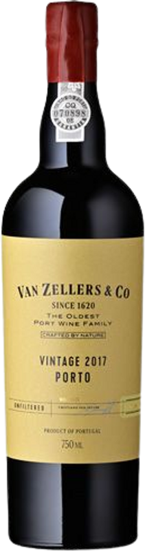 Bottiglia di Vintage Port di Van Zellers & Co