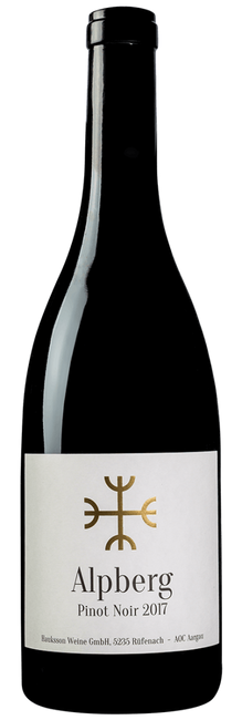Image of Hauksson Weine Pinot Noir ALPBERG Aargau AOC - 75cl - Aargau, Schweiz bei Flaschenpost.ch
