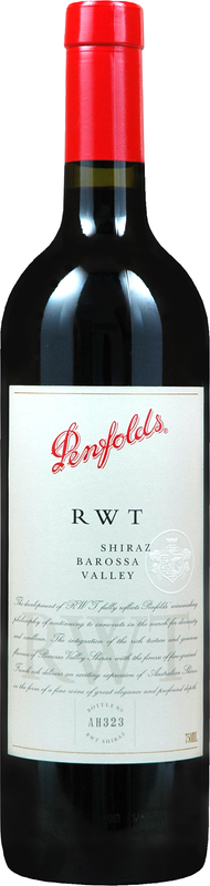 Flasche RWT Shiraz Barossa Valley von Penfolds