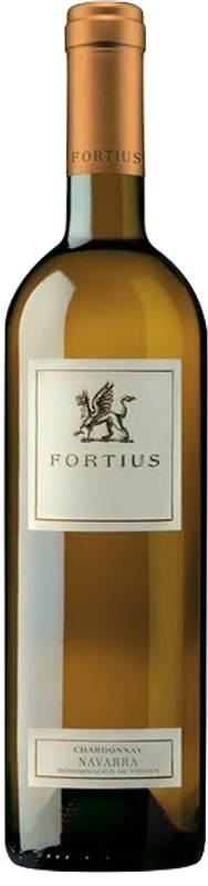 Bottiglia di Fortius Chardonnay D.O.C. di Bodegas Valcarlos