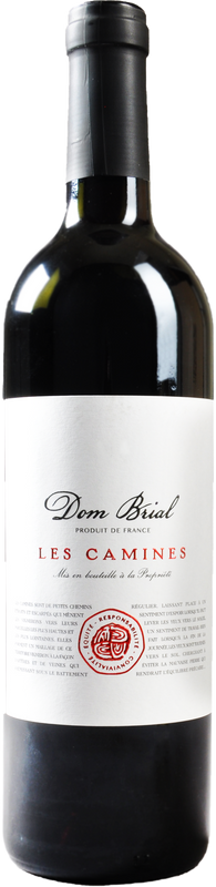 Bottle of Les Camines Rouge Vignobles Dom Brial Côtes Catalanes from Vignobles Dom Brial