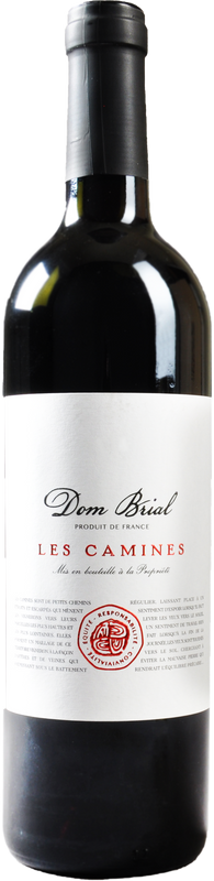 Flasche Les Camines Rouge Vignobles Dom Brial Côtes Catalanes von Vignobles Dom Brial