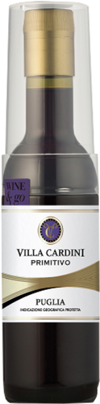 Flasche Villa Cardini Primitivo Puglia IGP von Villa Cardini