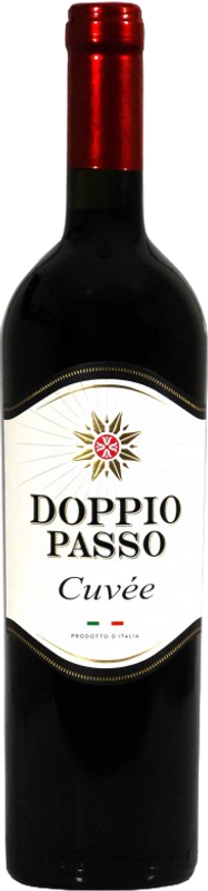 Bouteille de Cuvée Rosso Salento IGT de Doppio Passo