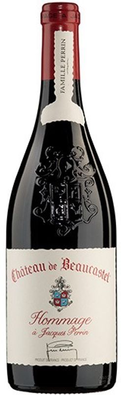 Bottiglia di Chateauneuf-du-Pape AOC Hommage a Jacques Perrin di Nicolas Perrin