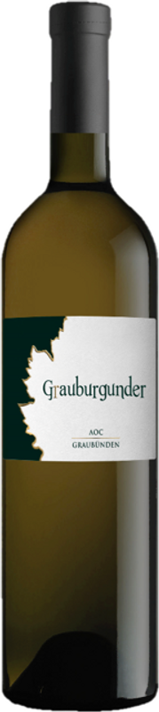Bottiglia di Maienfelder Grauburgunder Graubünden AOC di Komminoth Weine