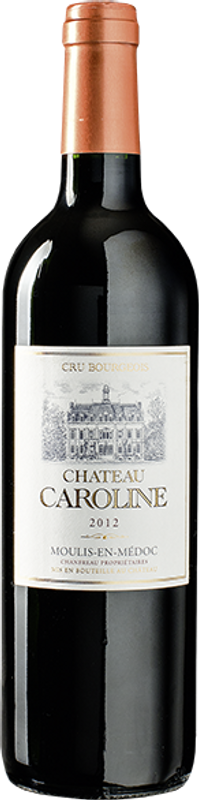 Bottle of Cru Bourgeois A.O.C. from Château Caroline