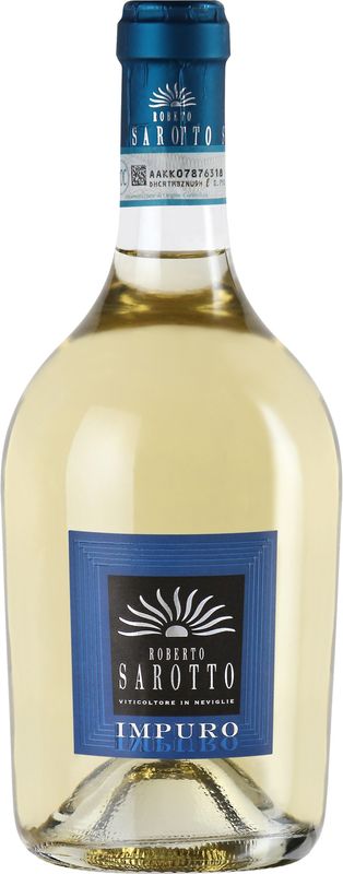 Bottiglia di IMPURO Chardonnay Sauvignon Blanc Piemonte DOP di Roberto Sarotto