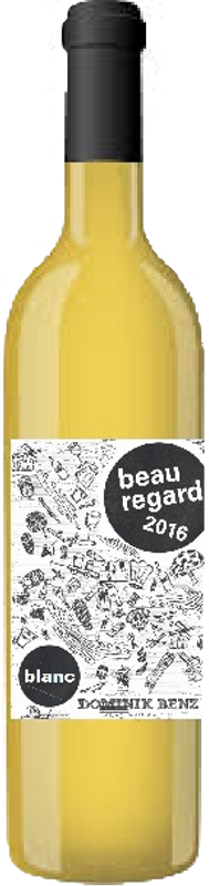 Bottle of Beauregard Blanc IGP from Dominik Benz