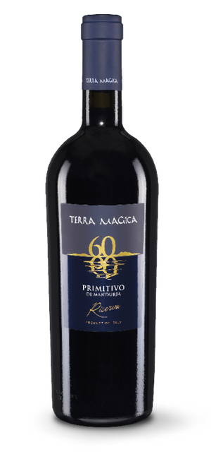 Image of Cantine San Marzano Primitivo di Manduria DOP RISERVA Sessantanni Terra Magica - 75cl - Apulien, Italien bei Flaschenpost.ch