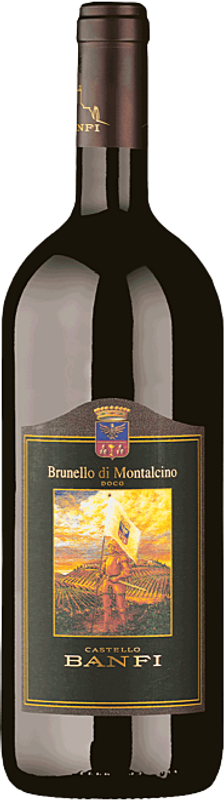 Bottle of Brunello di Montalcino DOCG from Castello Banfi