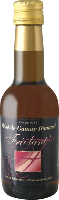 Bottle of Friolant Rose de Gamay Romand VdP from Cave de Jolimont