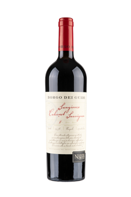 Image of Poderi dal Nespoli Borgo dei Guidi Sangiovese Cabernet Sauvignon Rubicone IGT - 75cl - Emilia-Romagna, Italien bei Flaschenpost.ch