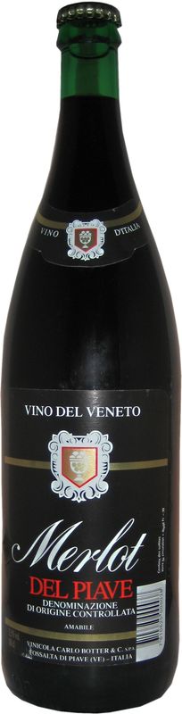 Flasche Merlot del Piave DOP von Botter