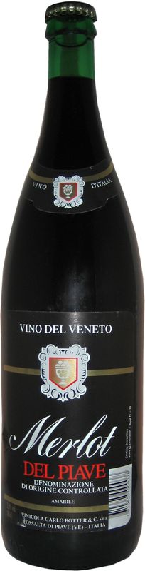 Bottle of Merlot del Piave DOP from Botter