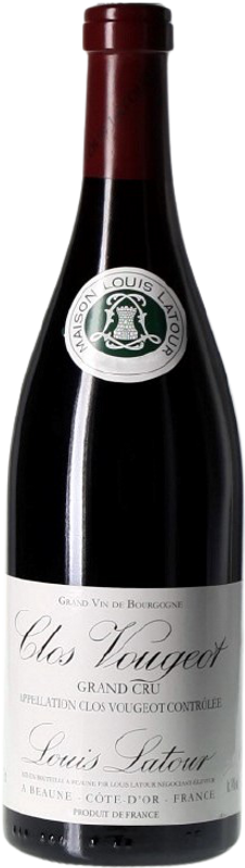 Bottle of Clos Vougeot Grand Cru AC from Domaine Louis Latour